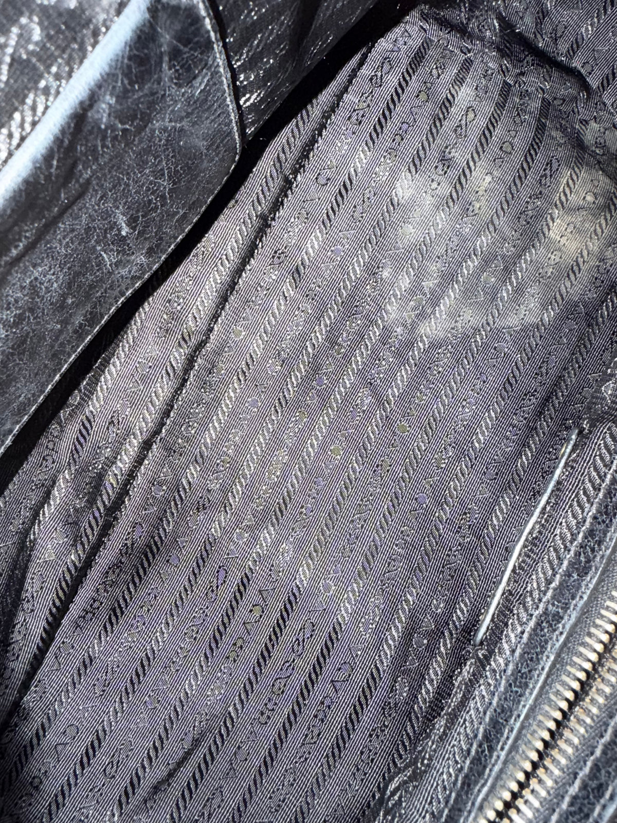 Prada Vitello Convertible Sling Crossbody Messenger