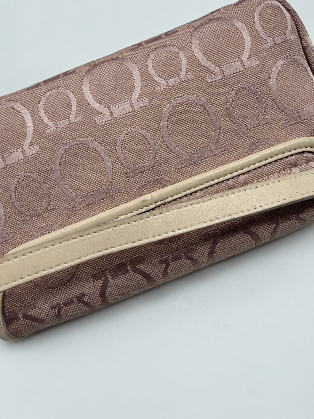 Salvatorre Ferragamo Canvas Hobo Shoulder