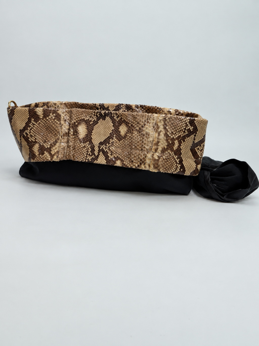 Prada Phyton Crossbody Zipper Messenger Bag