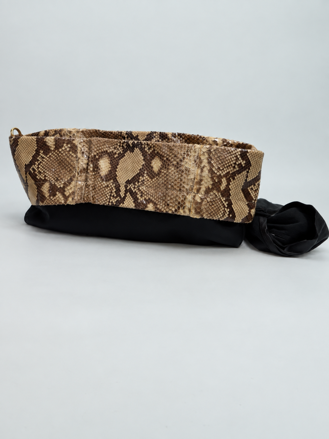Prada Phyton Crossbody Zipper Messenger Bag