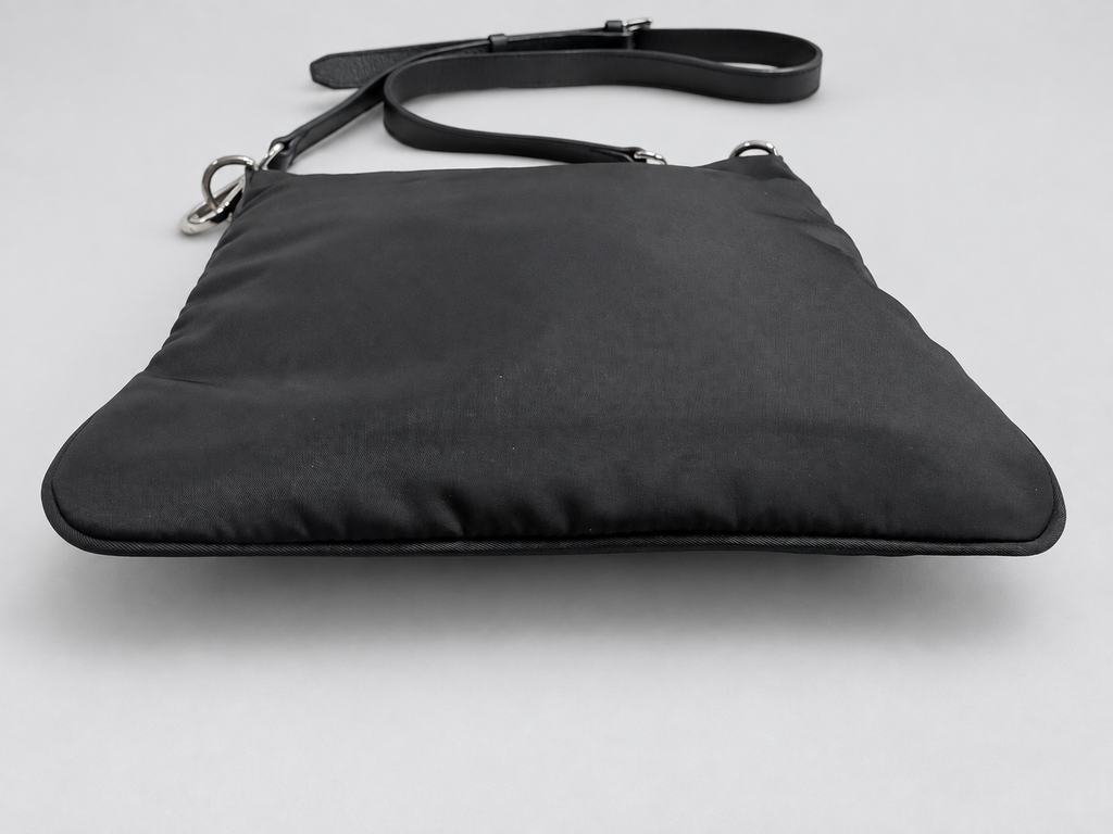 Prada Nylon Tessuto Crossbody Front Zipper Messenger