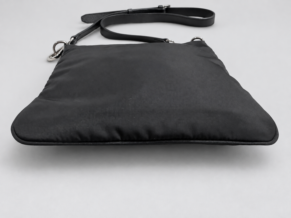 Prada Nylon Tessuto Crossbody Front Zipper Messenger