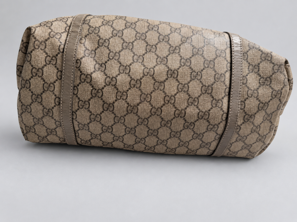 Gucci Monogram Supreme Joy Tote Medium Shoulder Bag