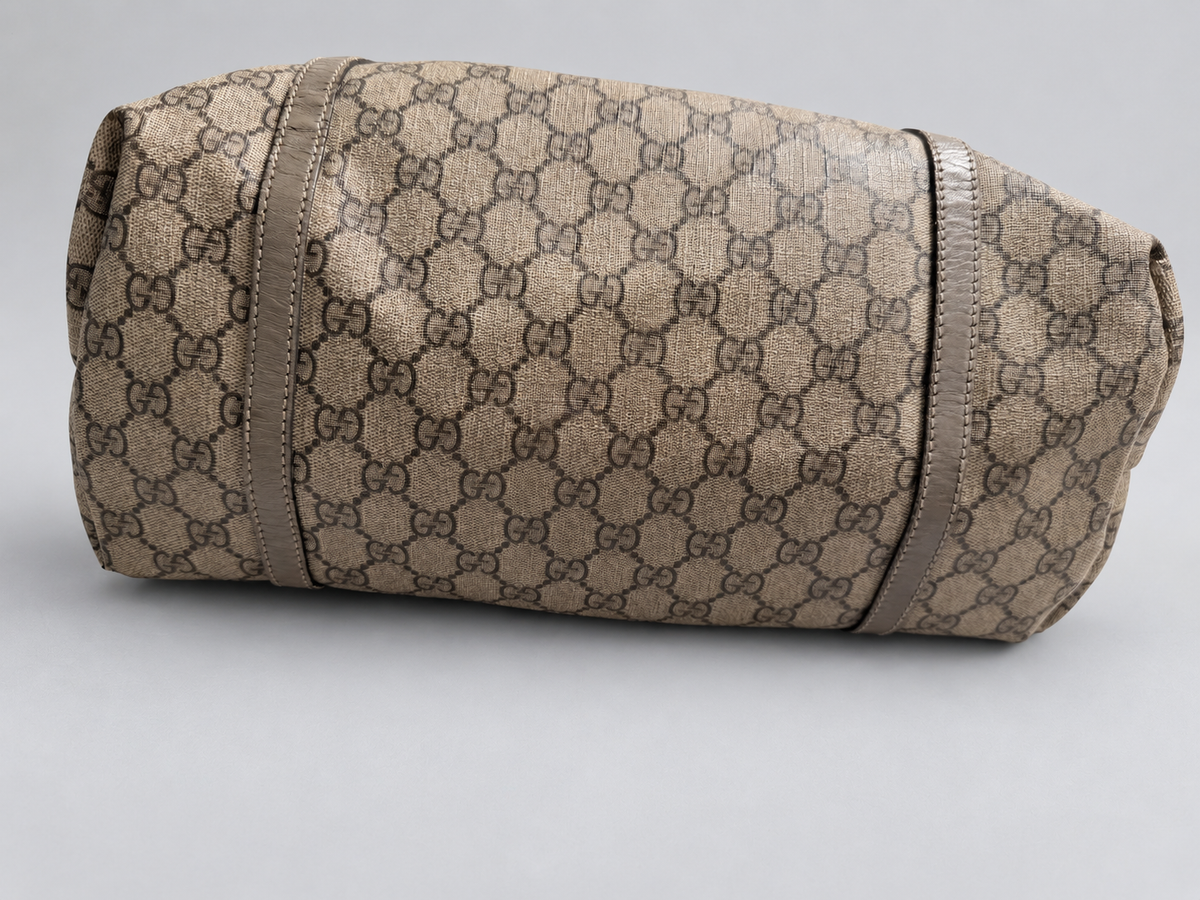 Gucci Monogram Supreme Joy Tote Medium Shoulder Bag