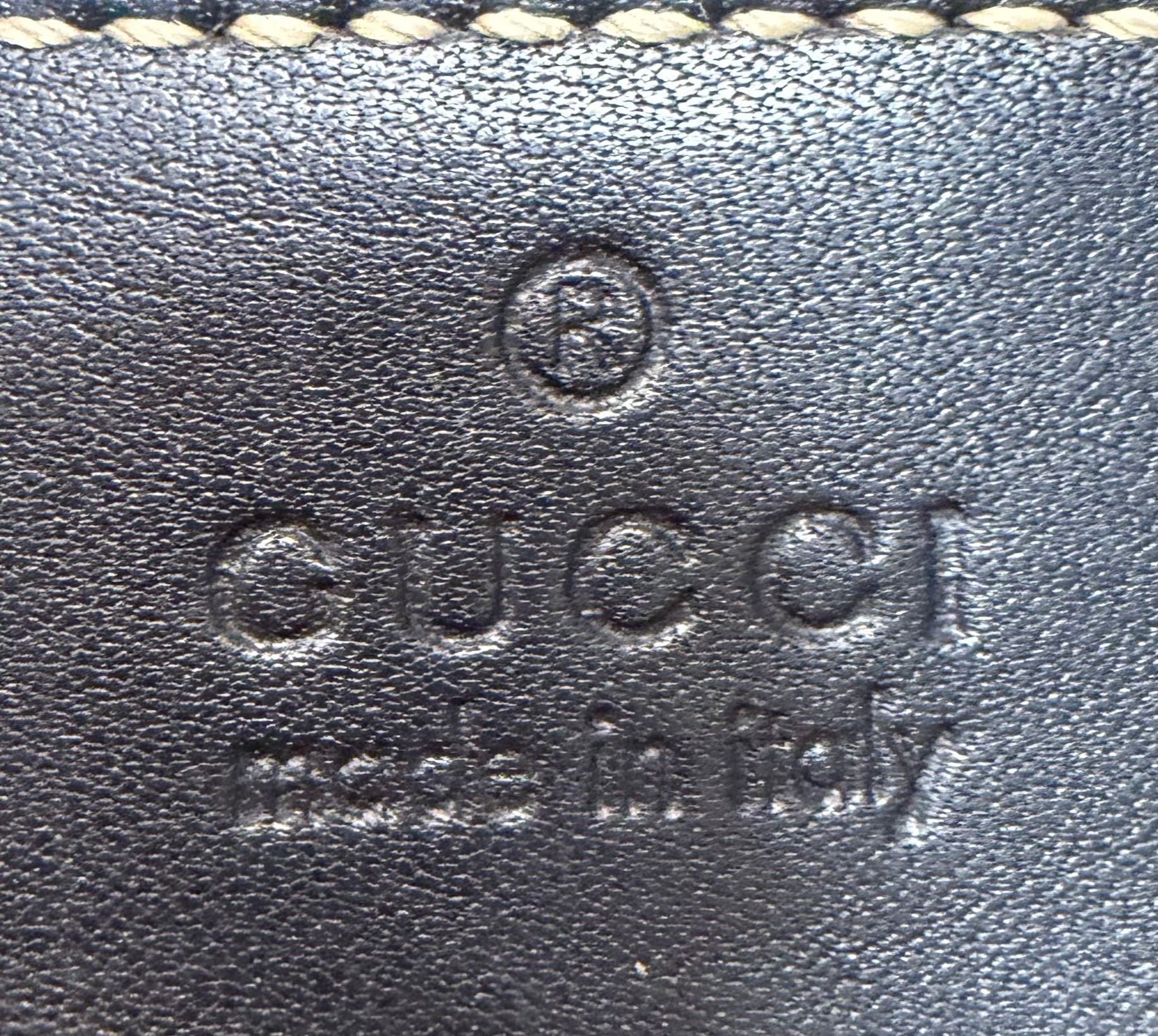 Gucci Supreme Plus Zipper Tote Monogram Coated Canvas