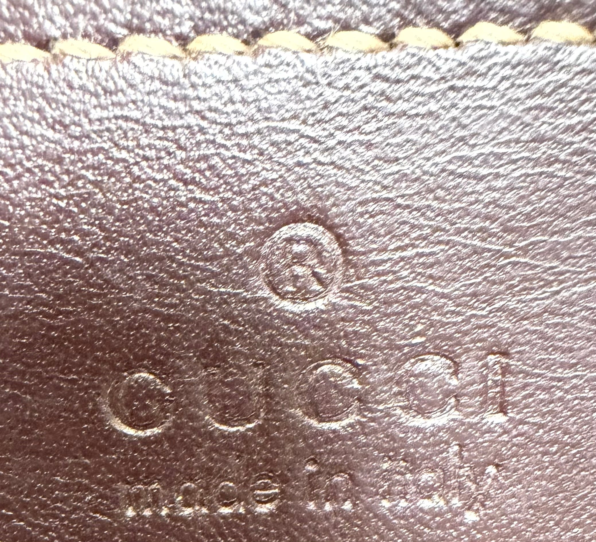 Gucci Monogram Supreme Plus Zipper Tote Medium Shoulder Bag