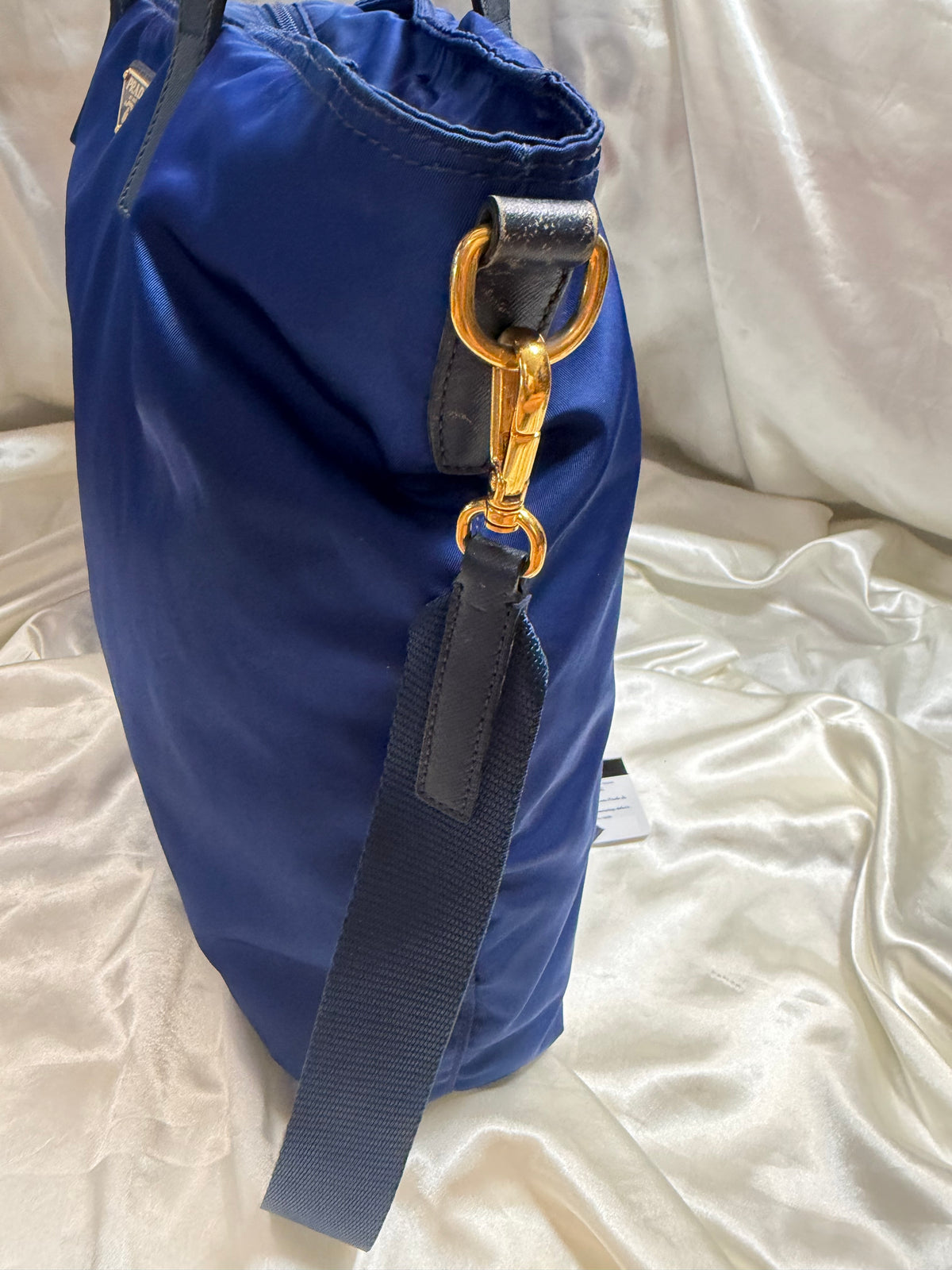 Prada Nylon Tessuto Convertible Sling Strap Messenger