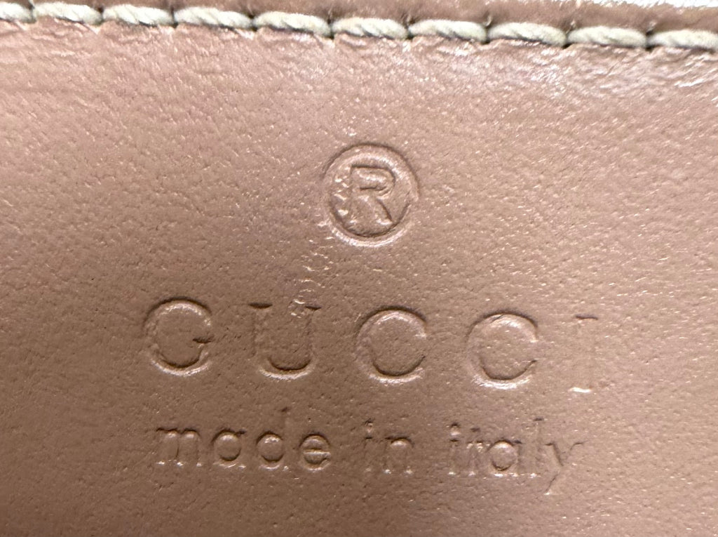 Gucci Monogram Supreme Zipper Tote Medium Shoulder Bag
