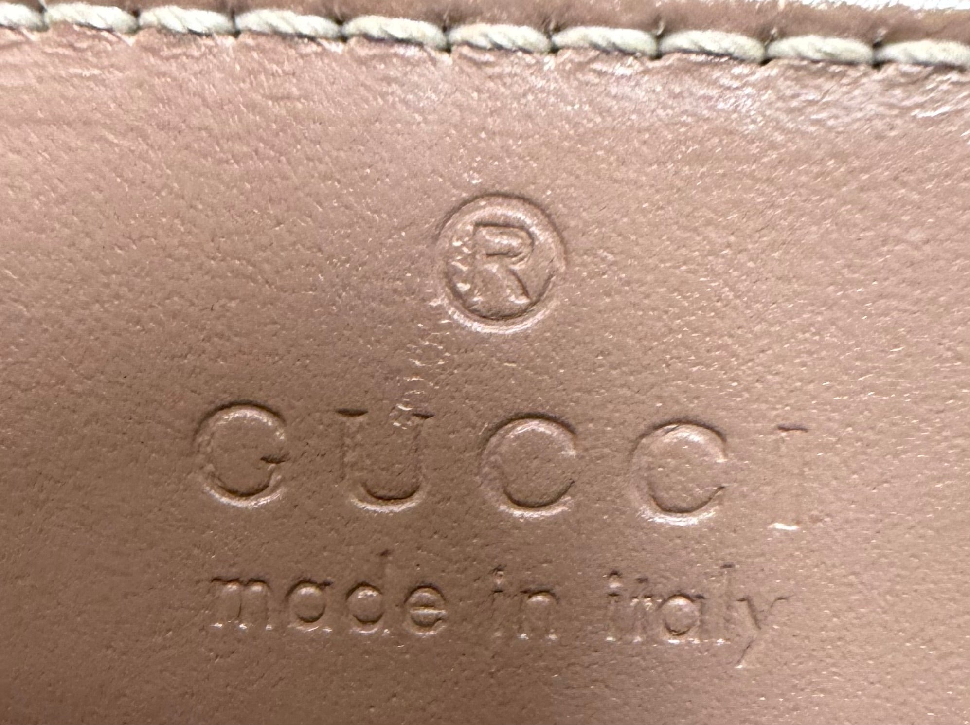 Gucci Monogram Supreme Zipper Tote Medium Shoulder Bag