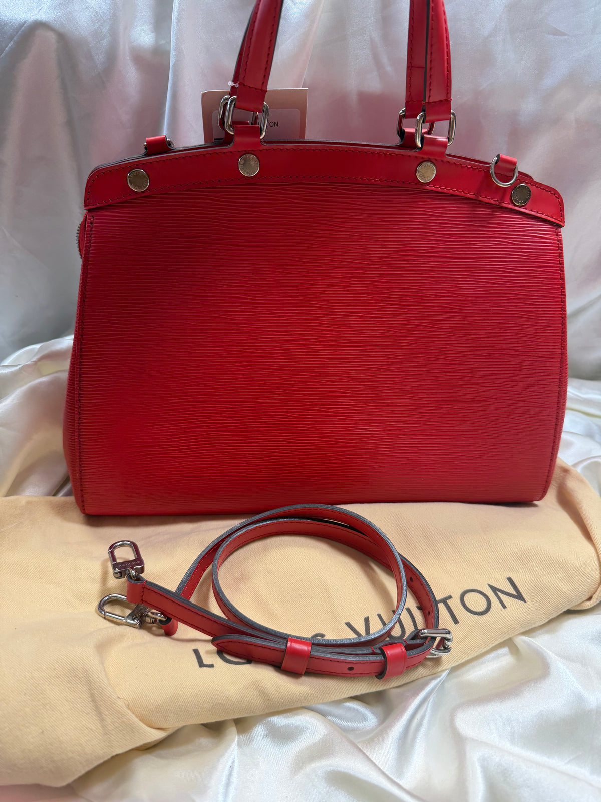 Louis Vuitton Epi Brea Mm Satchel Shoulder