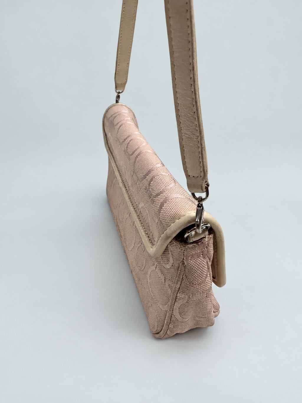 Salvatorre Ferragamo Canvas Hobo Shoulder