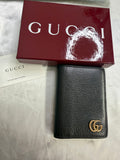 Gucci Marmont Pebbled Card Holder
