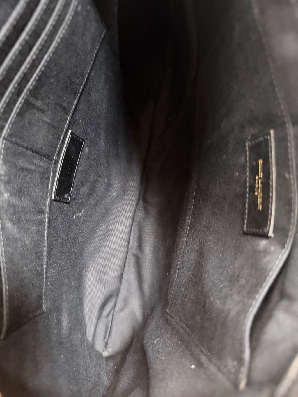 Saint Laurent Zipper Pouch Cassandre Matelasse
