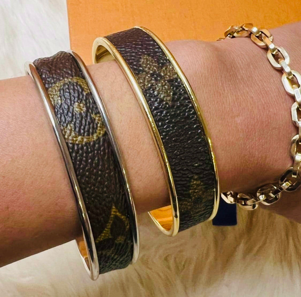 Open Bangle in  Louis Vuitton Monogram Canvas