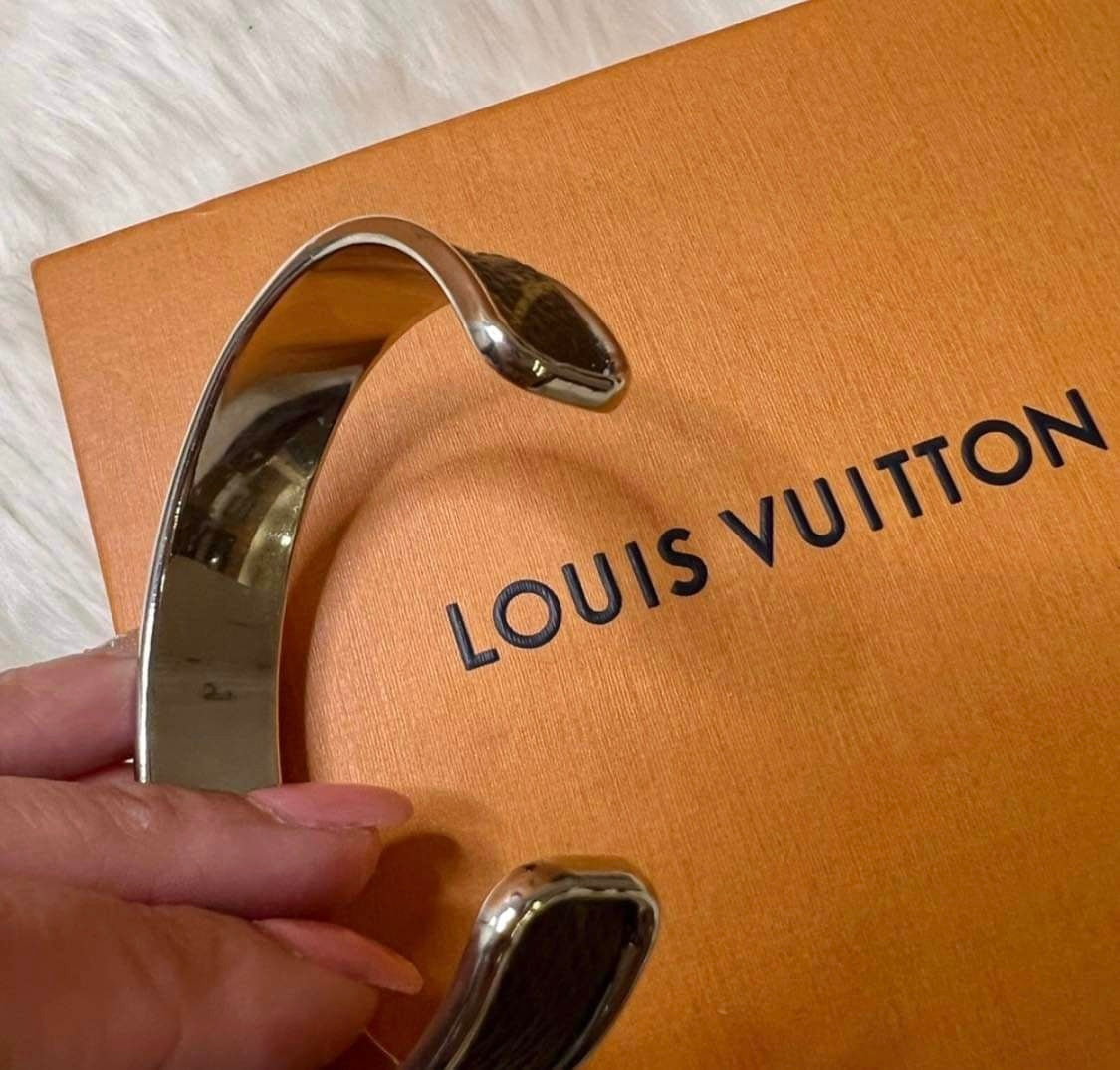 Open Bangle in  Louis Vuitton Monogram Canvas