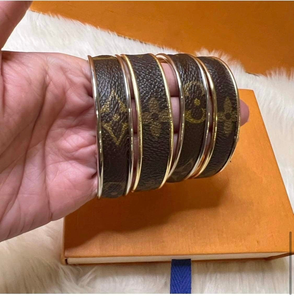 Open Bangle in  Louis Vuitton Monogram Canvas