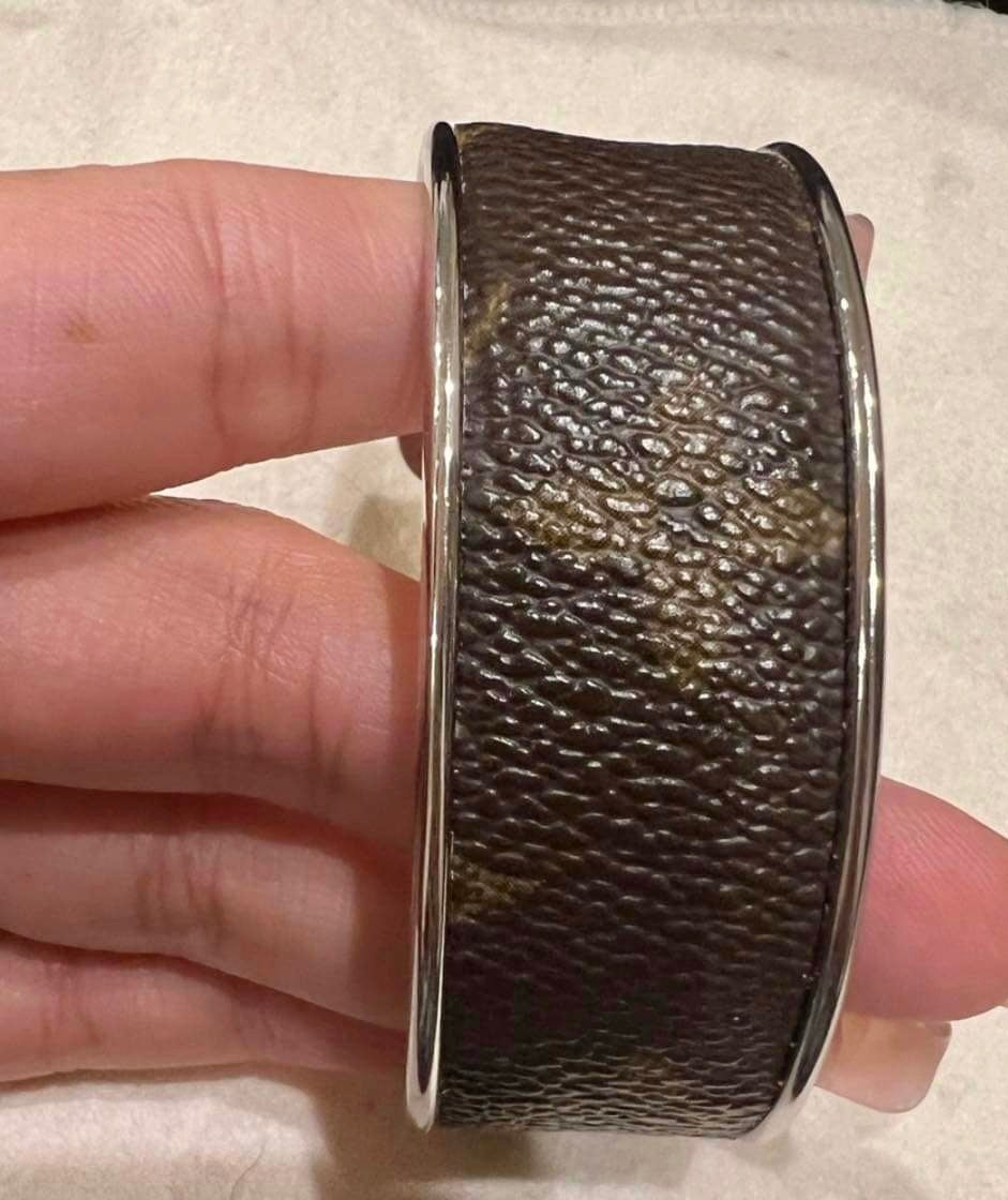Open Bangle in  Louis Vuitton Monogram Canvas