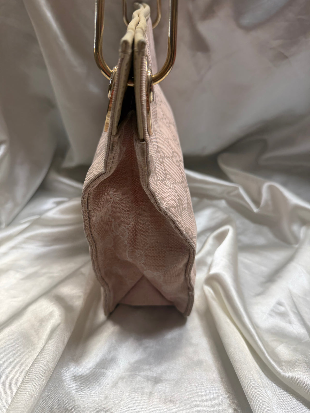 Gucci Monogram Canvas Eclipse Messenger Crossbody Sling