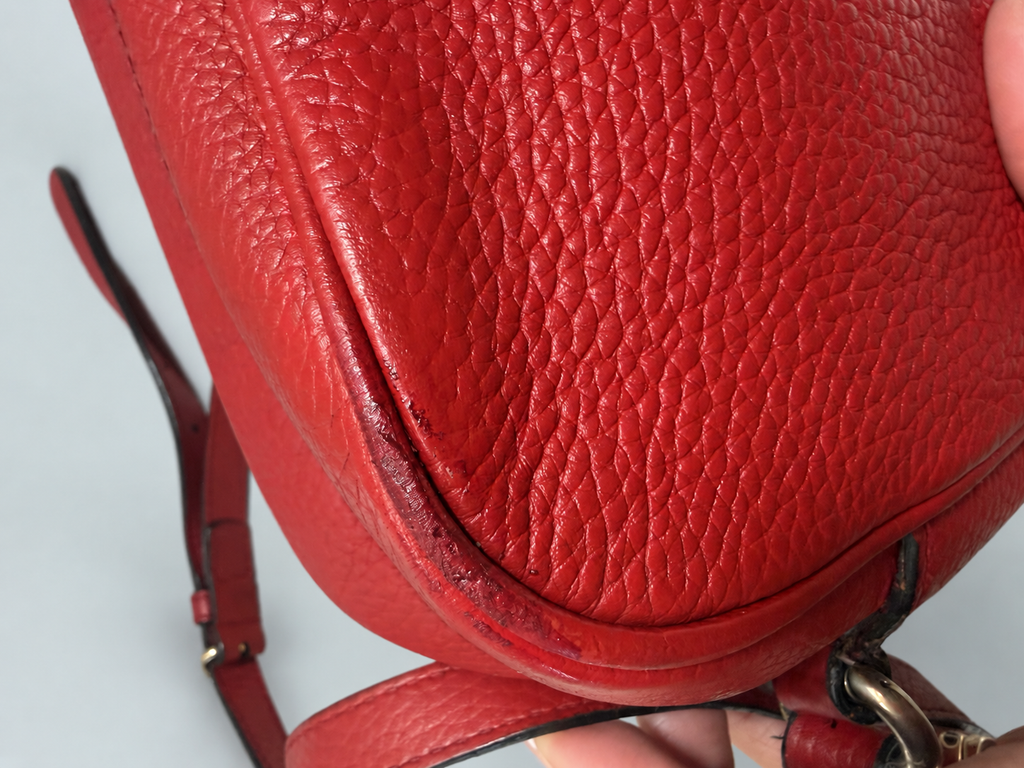 Gucci Pebbled Leather Soho Disco Small Camera Bag