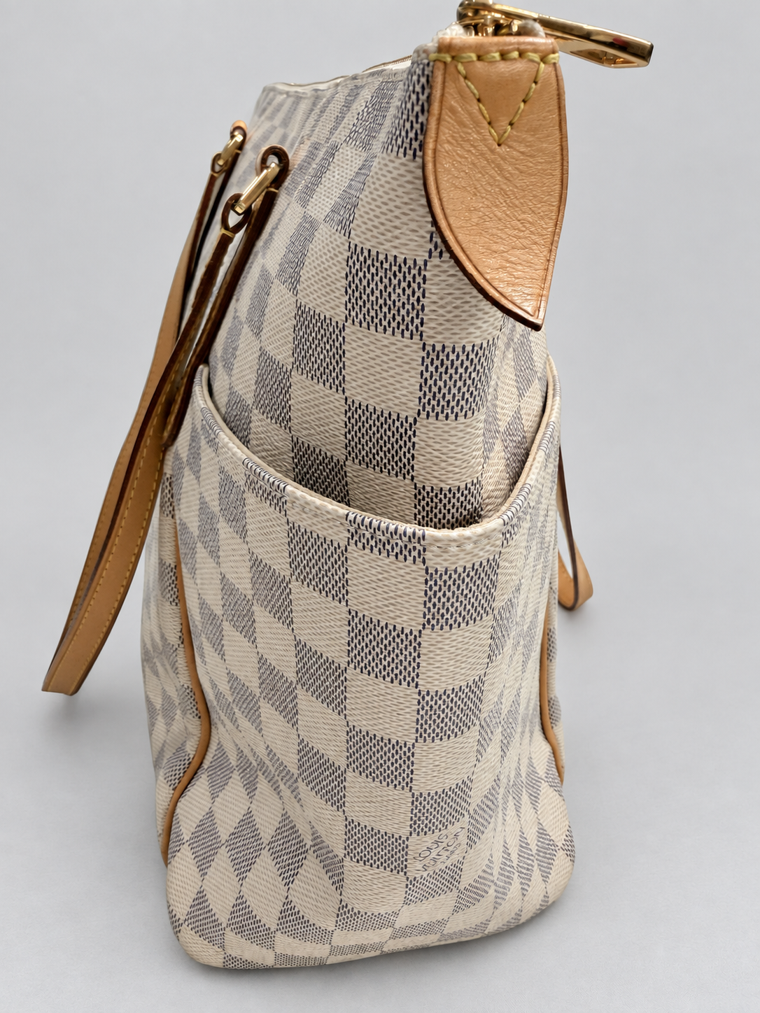 Louis Vuitton Damier Azur Totally MM Shoulder Bag