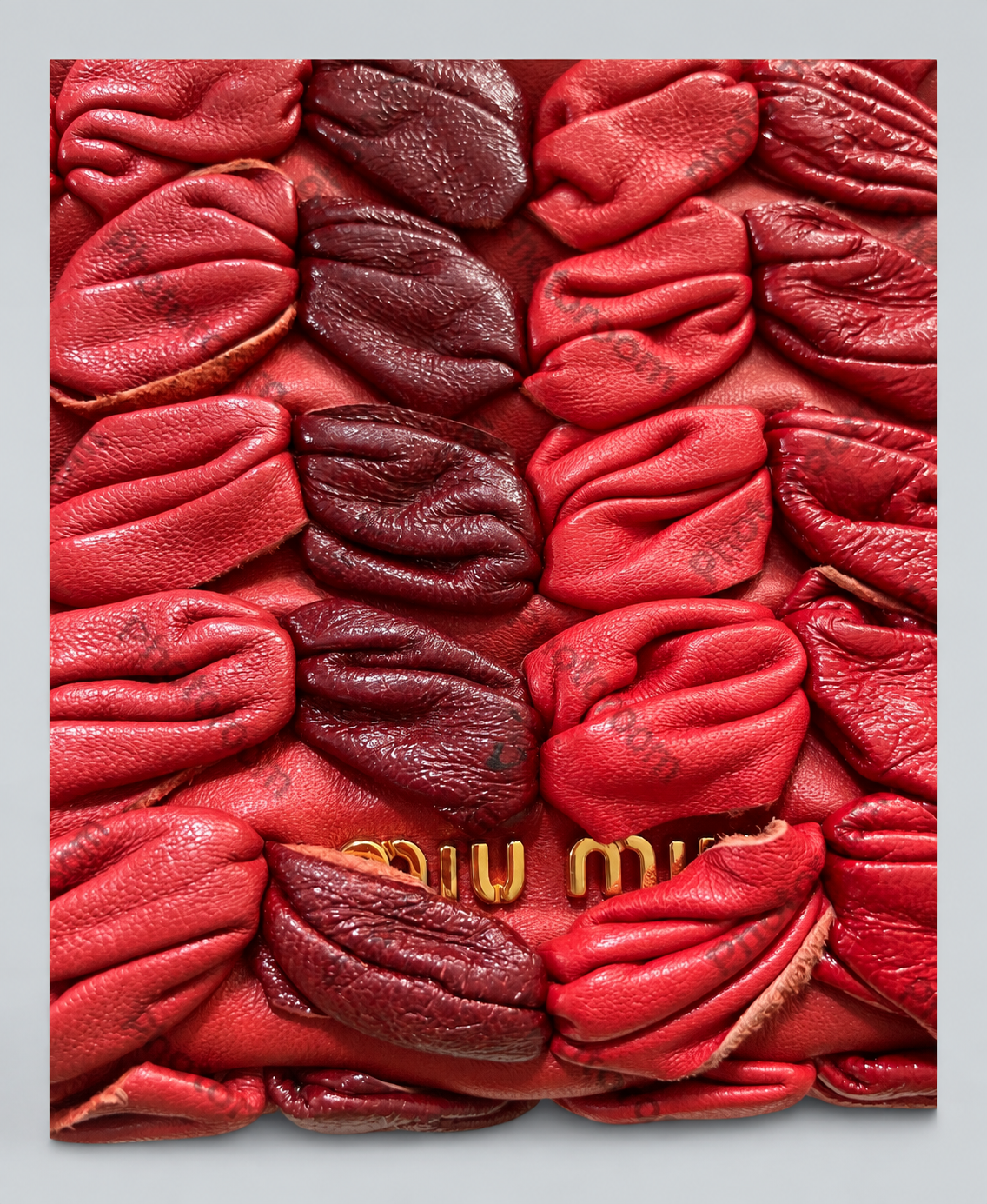 Miu Miu Clutch in Red