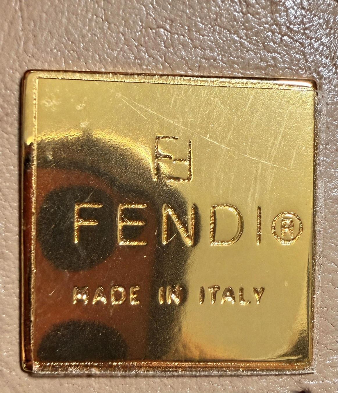 Fendi Zucchino Bowler Boston Carryall