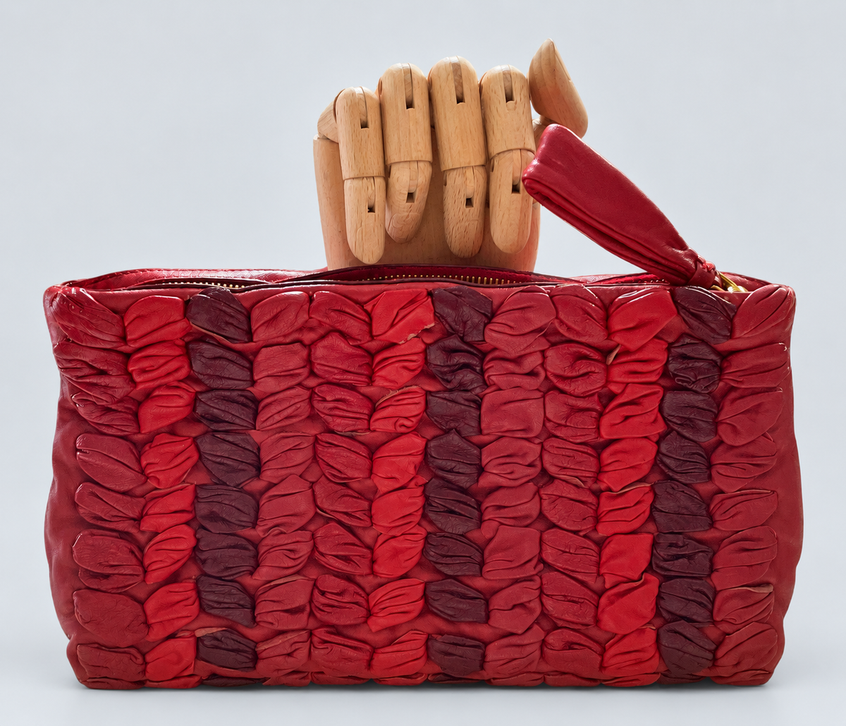Miu Miu Clutch in Red