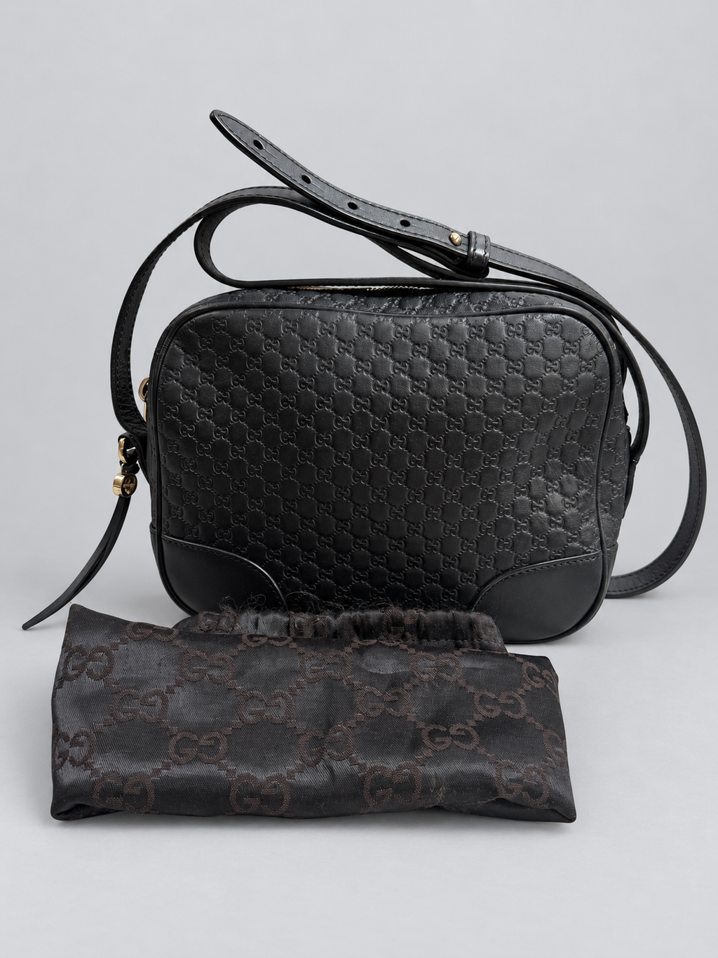 Gucci Microguccissima Crossbody Disco Bree Camera Bag