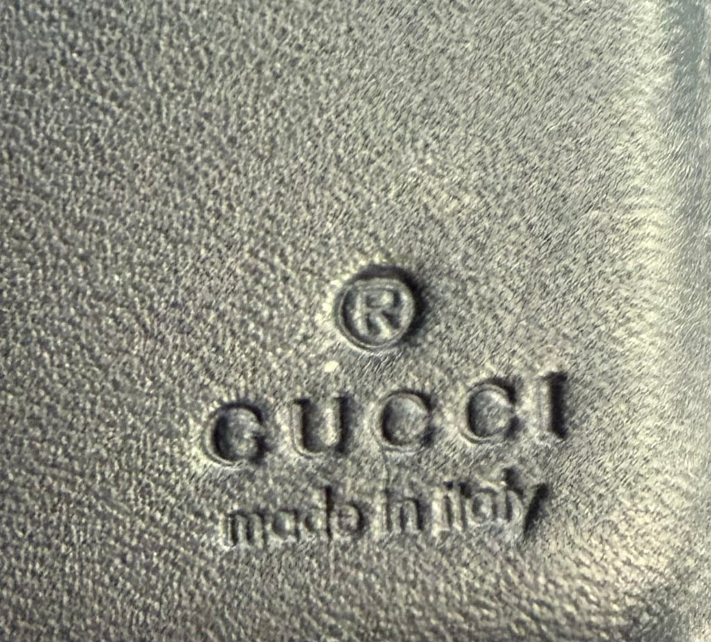 Gucci Monogram Guccissima Bifold Leather Flap
