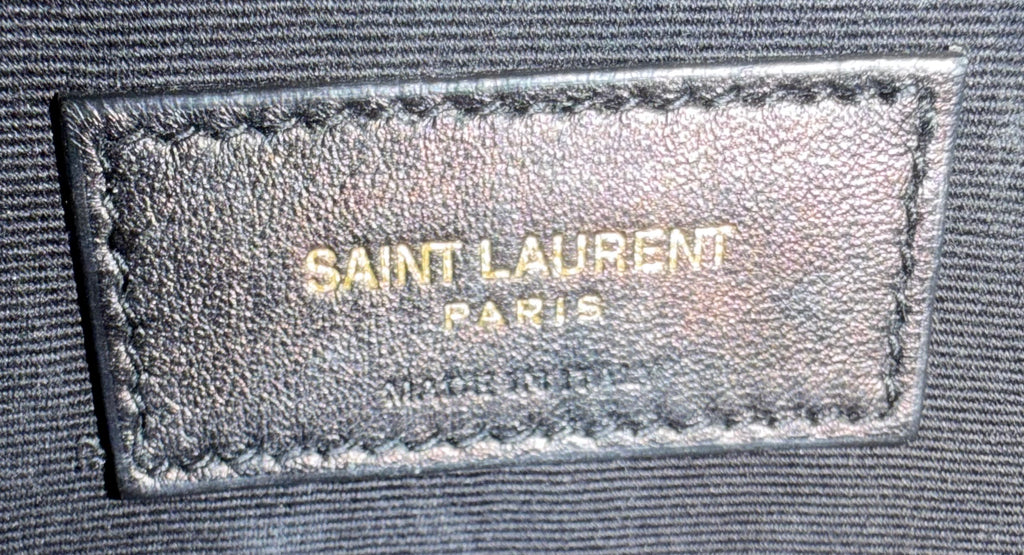 Saint Laurent Zipper Pouch Cassandre Matelasse