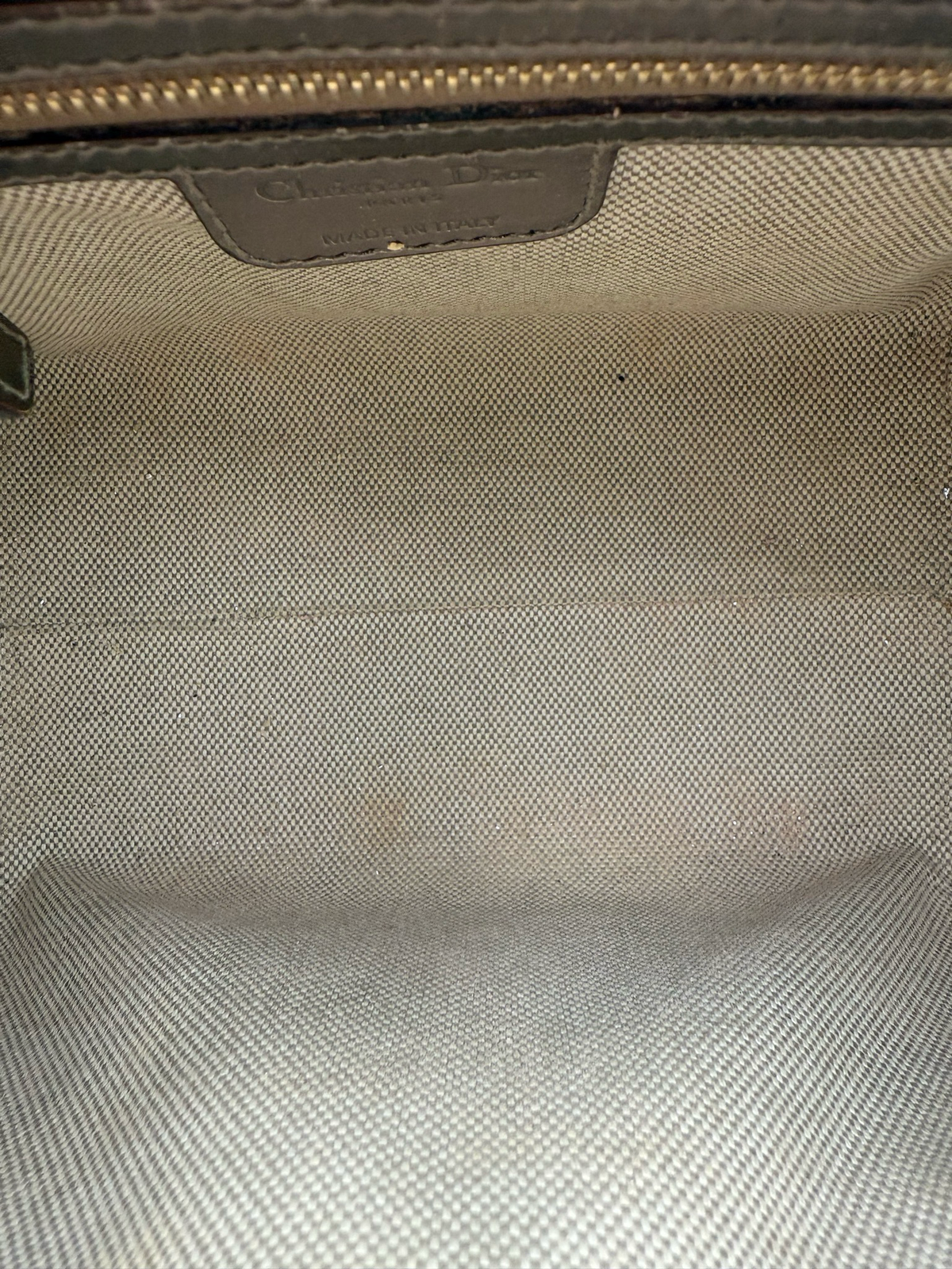 Christian Dior Oblique Monogram Bowler Boston Tote