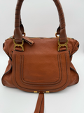 Chloe Marcie Pebbled Grained Tote Medium Shoulder Bag