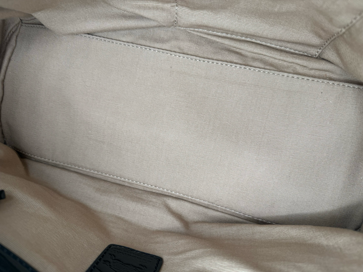 Burberry Novacheck Top Handle Tote Shoulder Bowler Bag