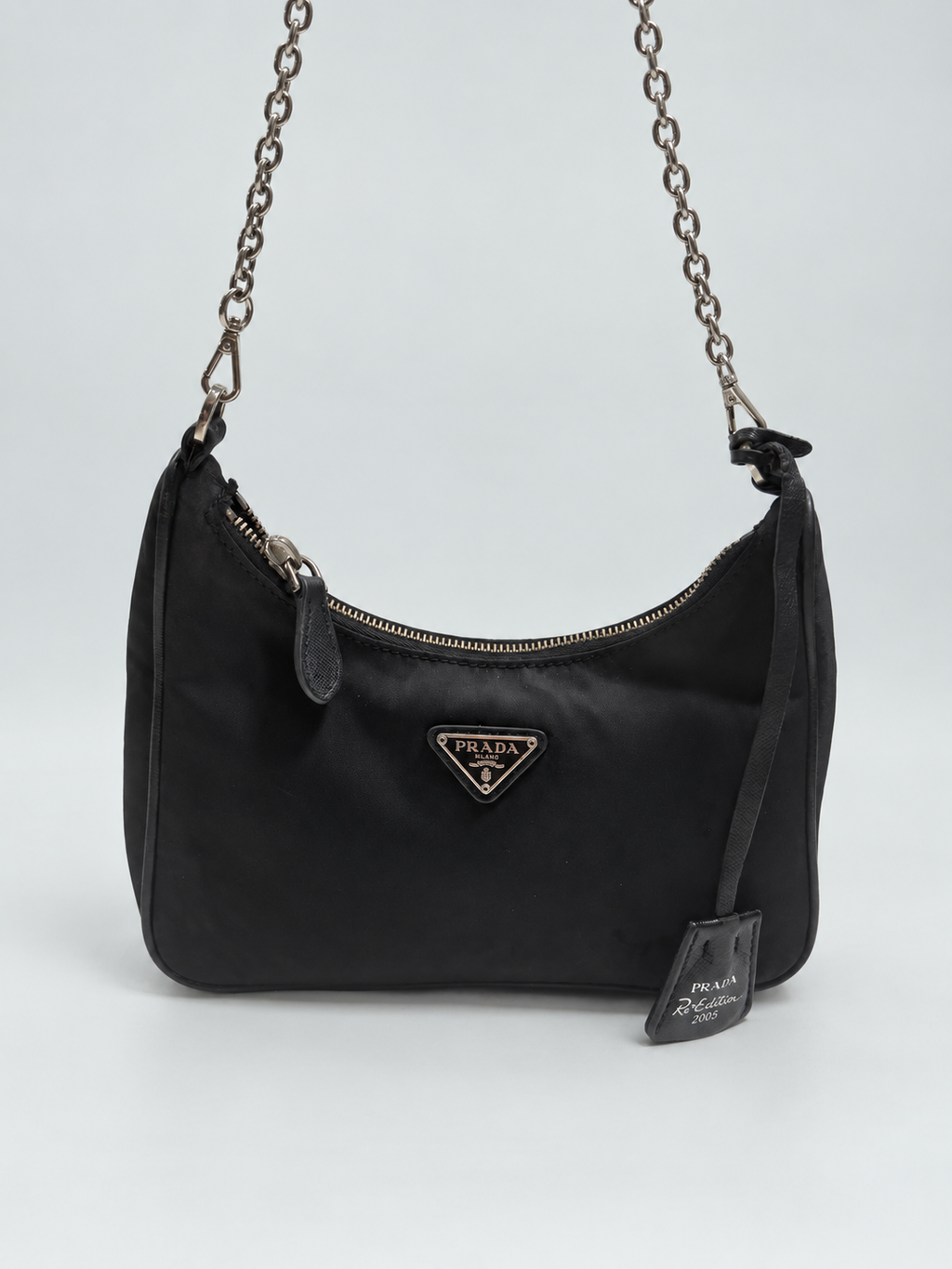 Prada Nylon Pochette Hobo Re Edition 2005 Shoulder Bag