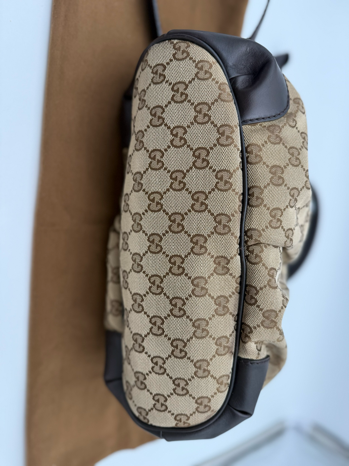 Gucci Monogram Sukey Medium Shoulder Bag Messenger