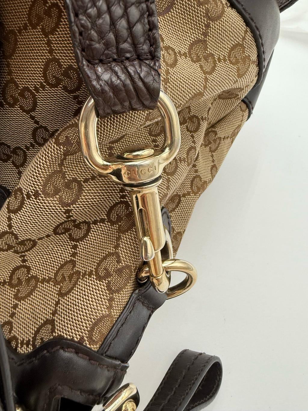 Gucci Monogram Sukey Medium Shoulder Bag Messenger