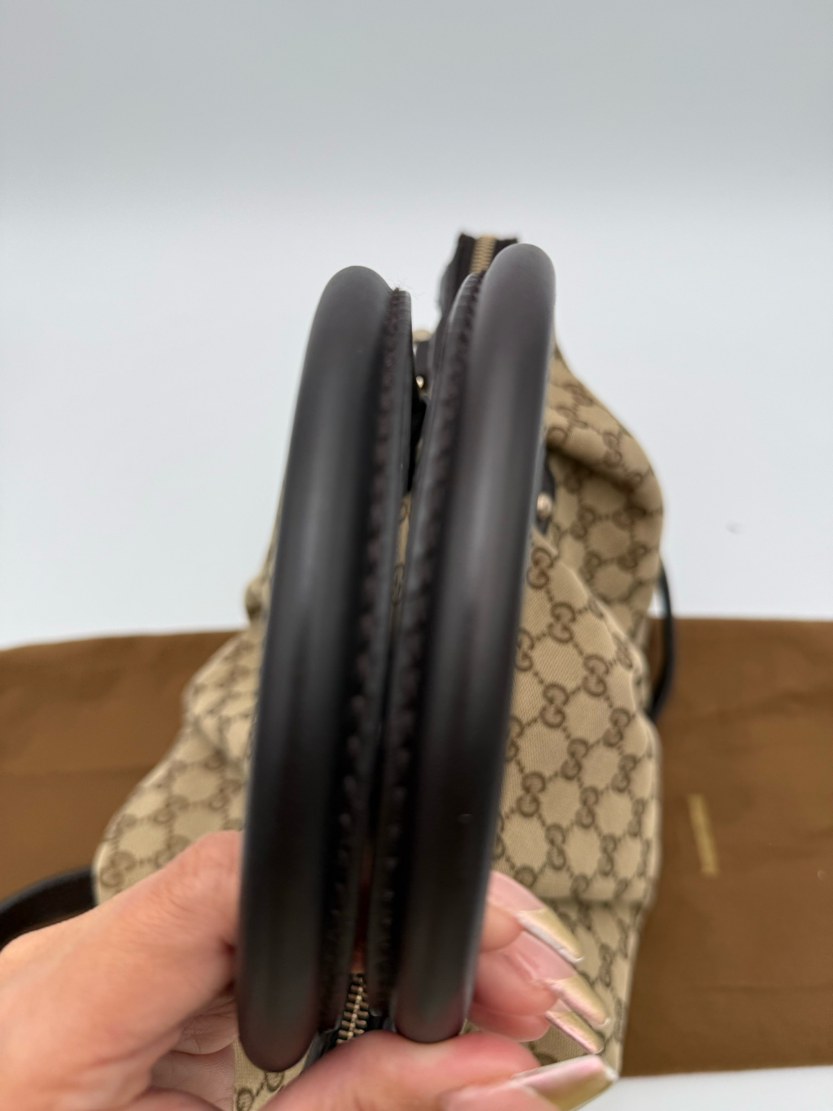 Gucci Monogram Sukey Medium Shoulder Bag Messenger