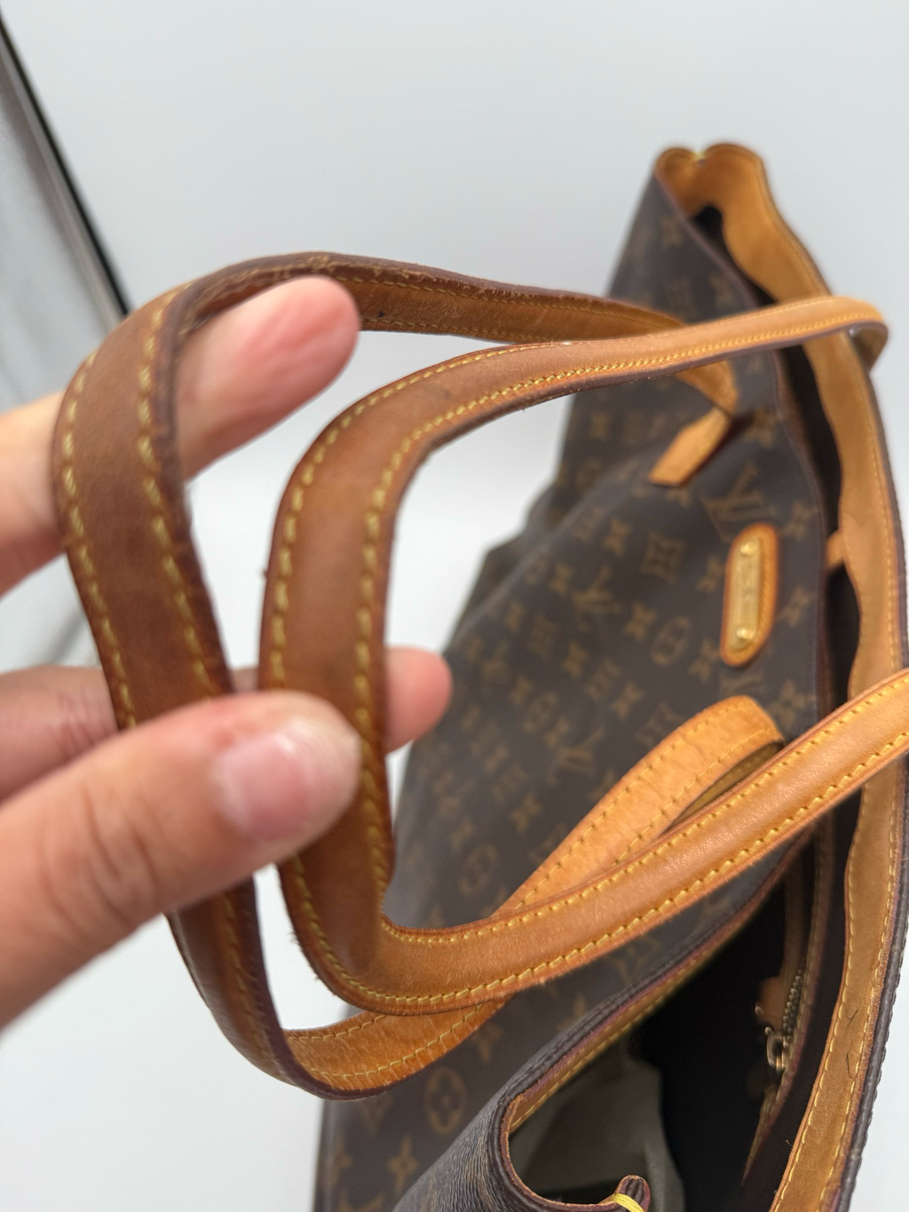 Louis Vuitton Monogram Wilshire GM Tote Shouldet Bag