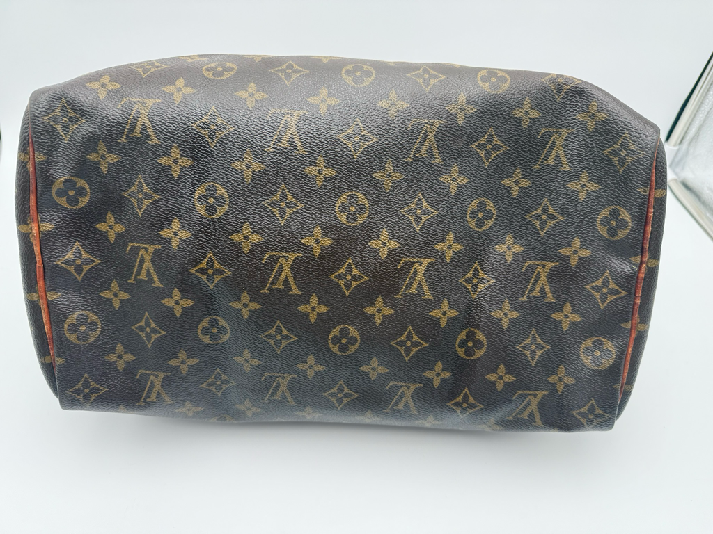 Louis Vuitton Speedy 35 Monogram Satchel Top Handle