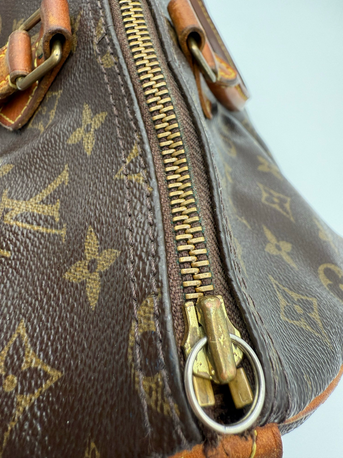 Louis Vuitton Speedy 35 Monogram Satchel Top Handle