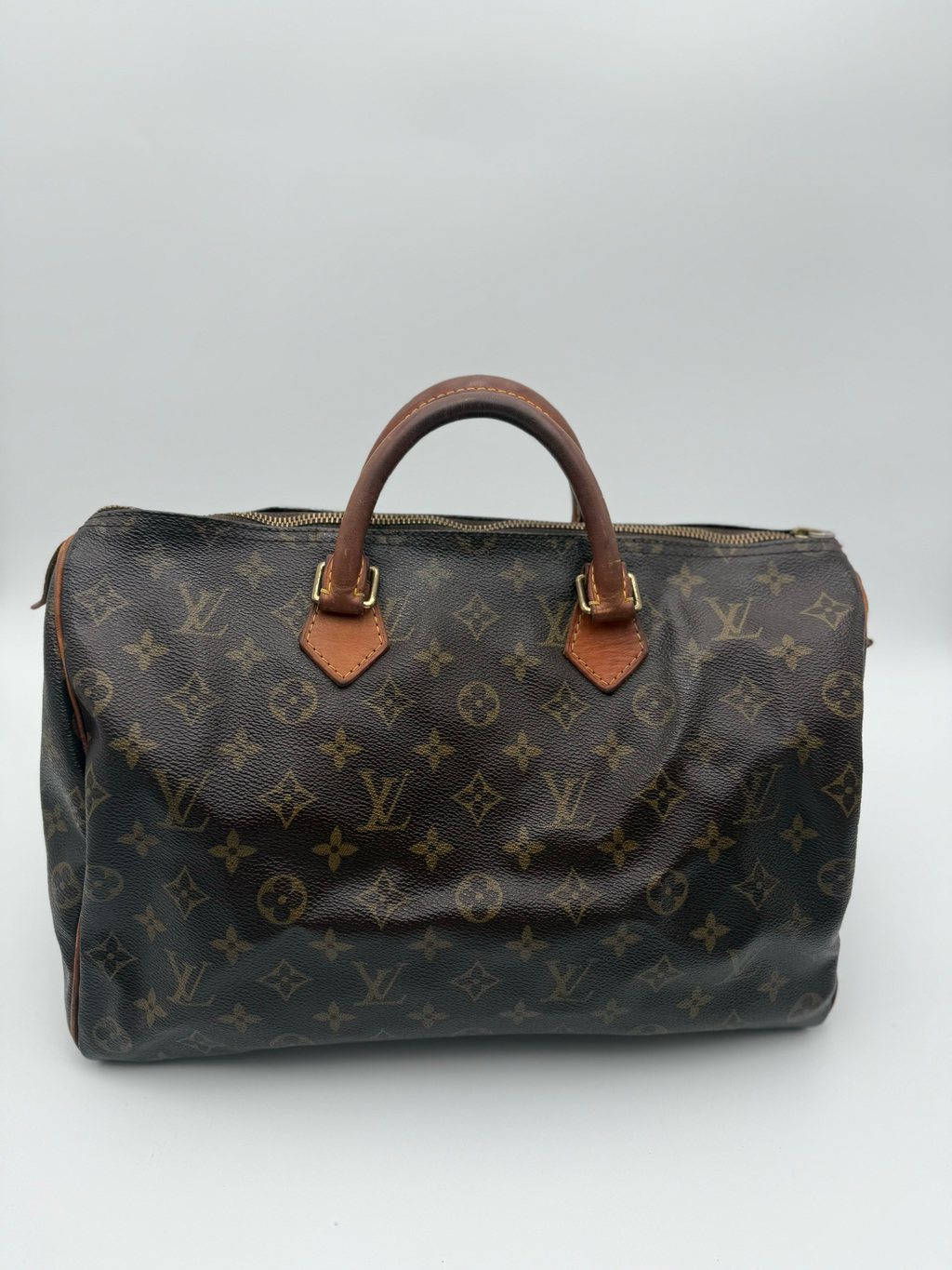 Louis Vuitton Speedy 35 Monogram Satchel Top Handle