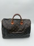 Louis Vuitton Speedy 35 Monogram Satchel Top Handle