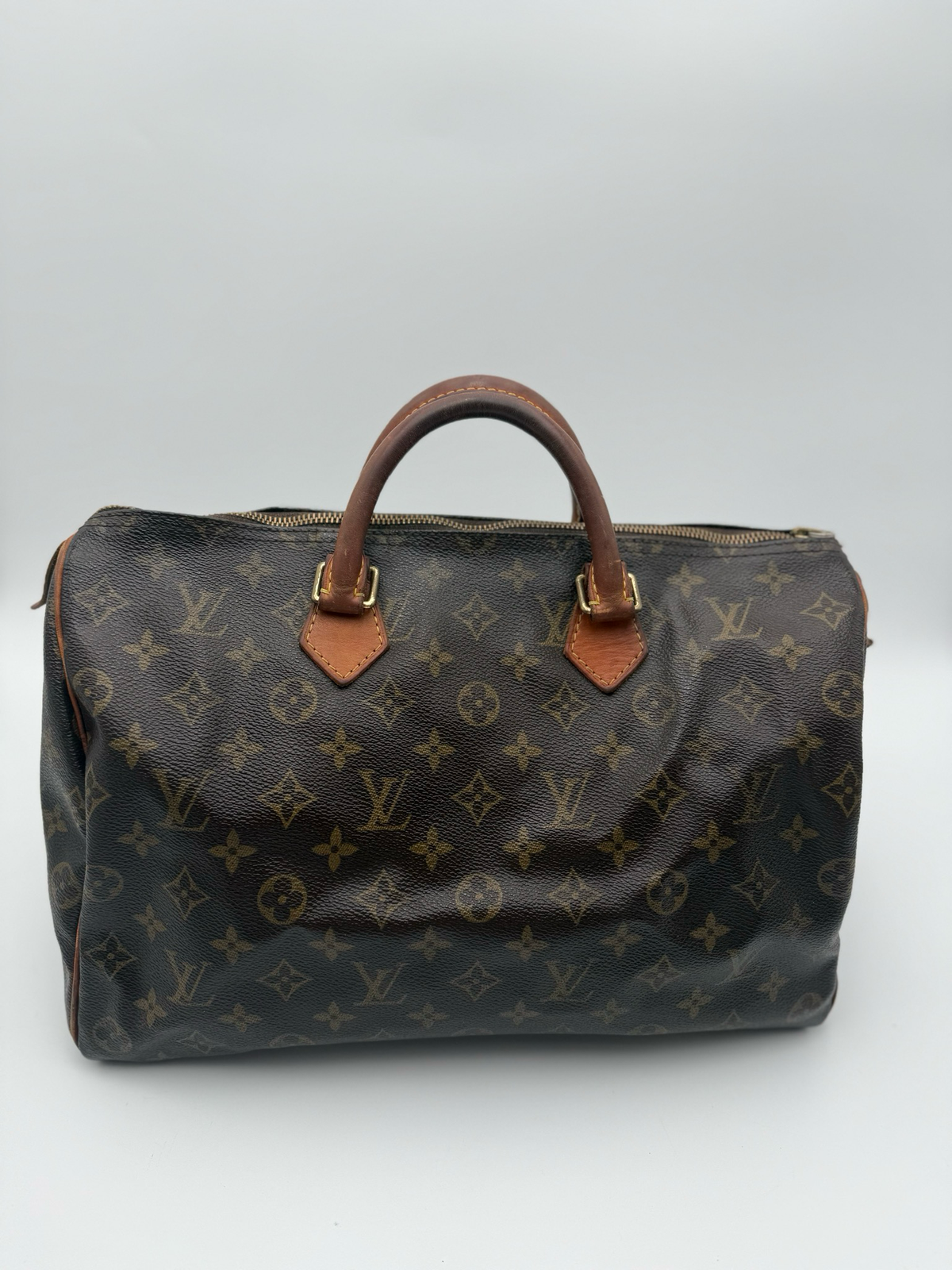 Louis Vuitton Speedy 35 Monogram Satchel Top Handle