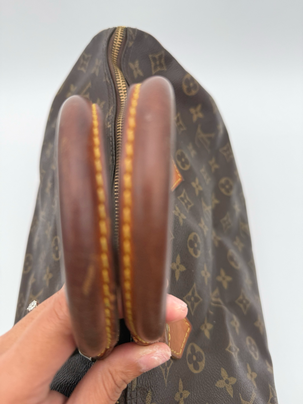 Louis Vuitton Speedy 35 Monogram Satchel Top Handle