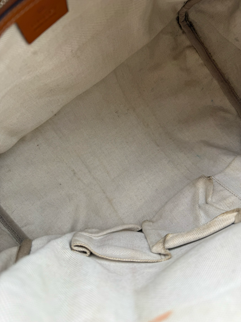 Gucci Monogram Web Vintage Crossbody Messenger Bag