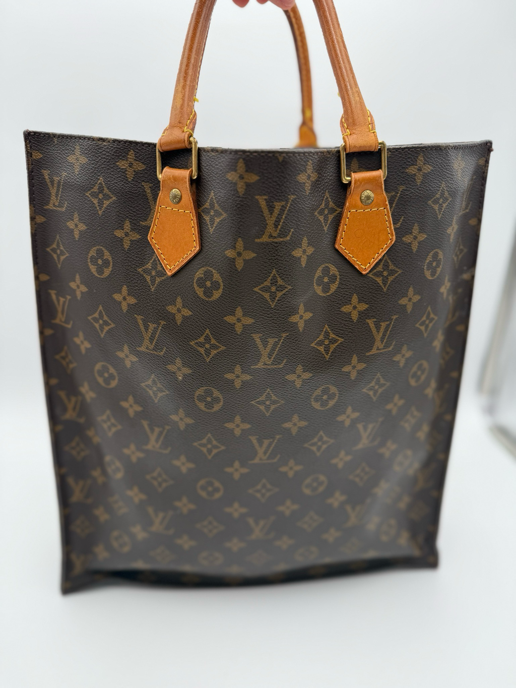 Louis Vuitton Monogram Sac Plat Top Handle