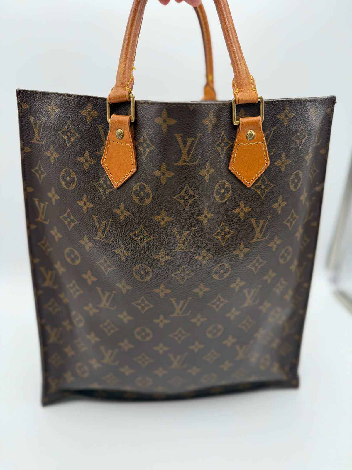 Louis Vuitton Monogram Sac Plat Top Handle
