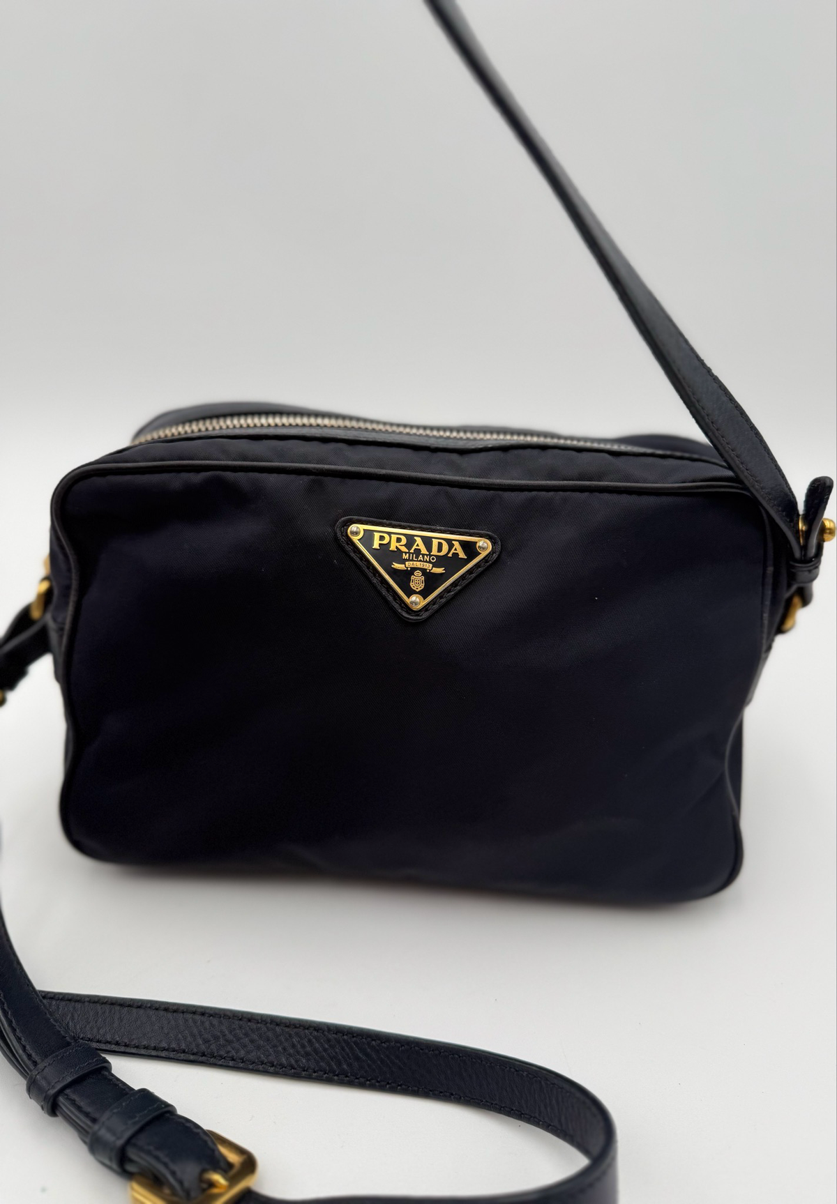 Prada Nylon Tessuto Crossbody Camer Bag Messenger
