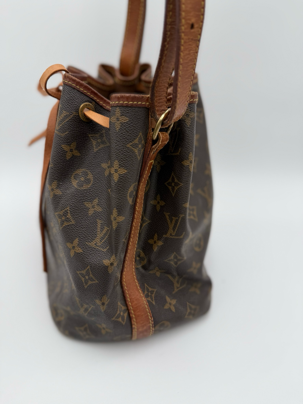 Louis Vuitton Monogram Petit Noe Hobo Shoulder Bag