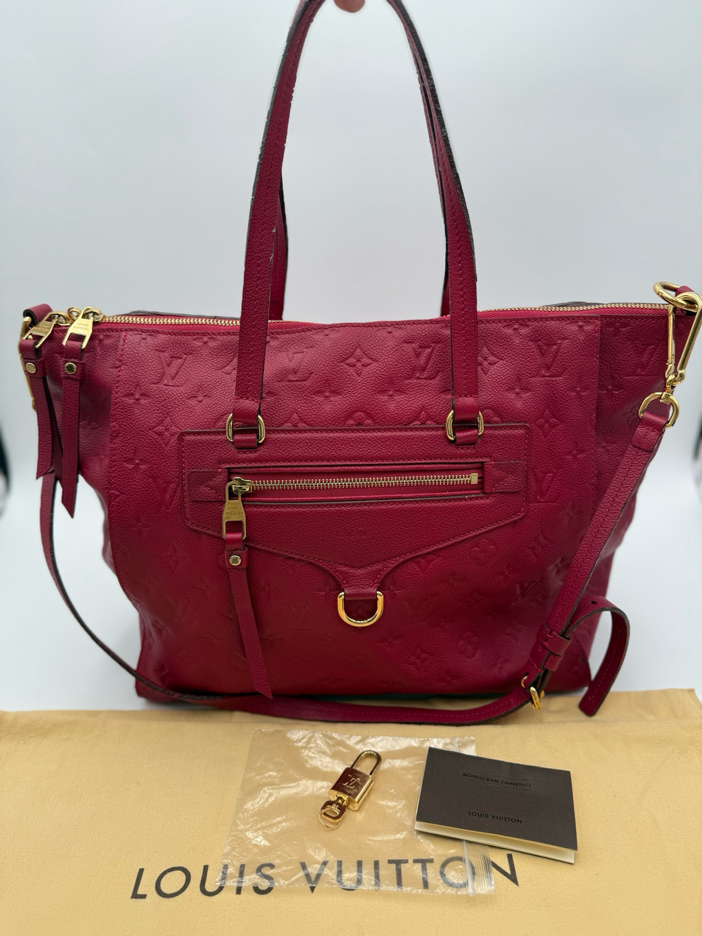 Louis Vuitton Empreinte Monogram PM Handbag Crossbody Messenger